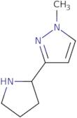 1-Methyl-3-(pyrrolidin-2-yl)-1H-pyrazole