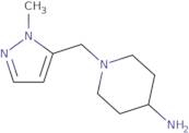 1-[(1-Methylpyrazol-5-yl)methyl]-4-piperidylamine