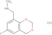 [(6-Fluoro-2,4-dihydro-1,3-benzodioxin-8-yl)methyl](methyl)amine hydrochloride