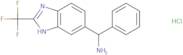 Phenyl[2-(trifluoromethyl)-1H-1,3-benzodiazol-6-yl]methanamine hydrochloride