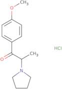 1-(4-Methoxyphenyl)-2-pyrrolidin-1-ylpropan-1-one, hydrochloride
