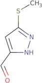 5-(Methylthio)-1H-pyrazole-3-carbaldehyde