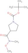 tert-Butyl 3-[methoxy(methyl)carbamoyl]pyrrolidine-1-carboxylate