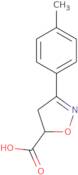 3-(p-Tolyl)-4,5-dihydroisoxazole-5-carboxylic acid