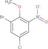 2-Bromo-4-chloro-6-nitroanisole