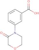 3-(3-Oxomorpholin-4-yl)benzoic acid