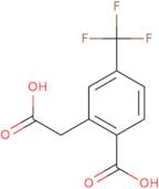 2-(Carboxymethyl)-4-(trifluoromethyl)benzoic acid