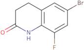 6-Bromo-8-fluoro-1,2,3,4-tetrahydroquinolin-2-one