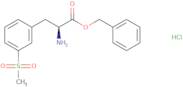 (S)-Benzyl 2-Amino-3-(3-(methylsulfonyl)phenyl)propanoate Hydrochloride