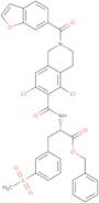 Benzyl (S)-2-(2-(benzofuran-6-carbonyl)-5,7-dichloro-1,2,3,4-tetrahydroi soquinoline-6-carboxamido)-3-(3-(methylsulfonyl)phenyl)propanoate