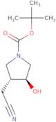 rac-tert-Butyl (3R,4S)-3-(cyanomethyl)-4-hydroxypyrrolidine-1-carboxylate