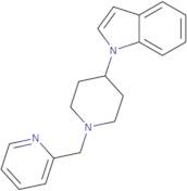 1-{1-[(Pyridin-2-yl)methyl]piperidin-4-yl}-1H-indole