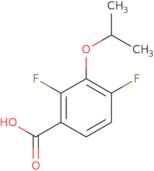 2,4-Difluoro-3-(1-methylethoxy)benzoic acid