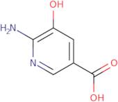 6-Amino-5-hydroxypyridine-3-carboxylic acid