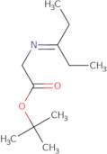 tert-Butyl 2-[(pentan-3-ylidene)amino]acetate