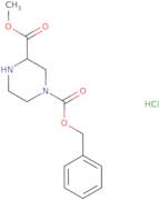 1-Benzyl 3-methyl piperazine-1,3-dicarboxylate hydrochloride