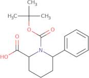 6-Phenyl-piperidine-1,2-dicarboxylic acid 1-tert-butyl ester