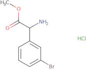 Methyl Amino(3-bromophenyl)acetate Hydrochloride