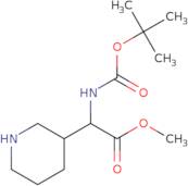 Methyl 2-(Boc-amino)-2-(3-piperidyl)acetate