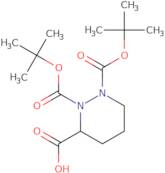 1,2-Bis(Boc)-hexahydro-pyridazine-3-carboxylic acid