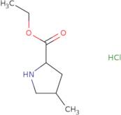 Ethyl 4-methylpyrrolidine-2-carboxylate hydrochloride