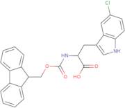 2-((((9H-fluoren-9-yl)methoxy)carbonyl)amino)-3-(5-chloro-1H-indol-3-yl)propanoicacid