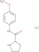 N-(4-Methoxyphenyl)pyrrolidine-2-carboxamide hydrochloride