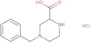 4-Benzylpiperazine-2-carboxylic acid hydrochloride