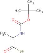 (2R)-2-{[(tert-Butoxy)carbonyl]amino}propanethioic S-acid