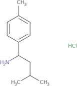 3-Methyl-1-(4-methylphenyl)butan-1-amine hydrochloride