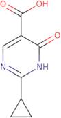 2-Cyclopropyl-6-oxo-1,6-dihydropyrimidine-5-carboxylic acid