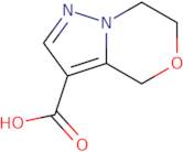 4H,6H,7H-Pyrazolo[3,2-c][1,4]oxazine-3-carboxylic acid