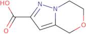 4H,6H,7H-Pyrazolo[3,2-c][1,4]oxazine-2-carboxylic acid