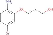 3-(2-Amino-5-bromophenoxy)propan-1-ol