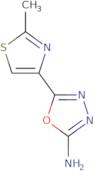 5-(2-Methyl-1,3-thiazol-4-yl)-1,3,4-oxadiazol-2-amine