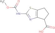 2-[(Methoxycarbonyl)amino]-5,6-dihydro-4H-cyclopenta[D][1,3]thiazole-4-carboxylic acid