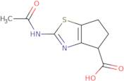 2-(Acetylamino)-5,6-dihydro-4H-cyclopenta[D][1,3]thiazole-4-carboxylic acid