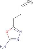 5-But-3-en-1-yl-1,3,4-oxadiazol-2-amine