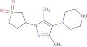 1-[1-(1,1-Dioxidotetrahydro-3-thienyl)-3,5-dimethyl-1H-pyrazol-4-yl]piperazine