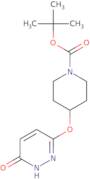 tert-Butyl 4-[(6-oxo-1,6-dihydropyridazin-3-yl)oxy]piperidine-1-carboxylate