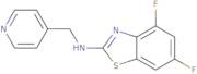 4,6-Difluoro-N-(pyridin-4-ylmethyl)benzo[D]thiazol-2-amine