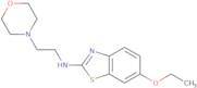 6-Ethoxy-N-(2-morpholinoethyl)benzo[D]thiazol-2-amine