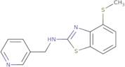 4-(Methylthio)-N-(pyridin-3-ylmethyl)benzo[D]thiazol-2-amine