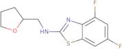 4,6-Difluoro-N-((tetrahydrofuran-2-yl)methyl)benzo[D]thiazol-2-amine