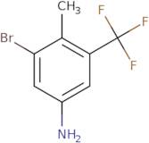 3-Bromo-4-methyl-5-(trifluoromethyl)aniline