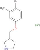 3-[(4-Bromo-3-methylphenoxy)methyl]pyrrolidine hydrochloride