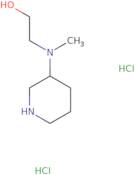 2-[Methyl(piperidin-3-yl)amino]ethan-1-ol dihydrochloride