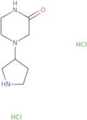 4-(3-Pyrrolidinyl)-2-piperazinone dihydrochloride