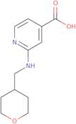 2-[(Tetrahydro-2H-pyran-4-ylmethyl)amino]-isonicotinic acid