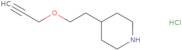 4-[2-(2-Propynyloxy)ethyl]piperidine hydrochloride